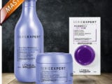 Blondifier Shampoo Cool + Blondifier Maske + Powershot violett